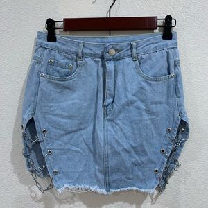Denim skirt